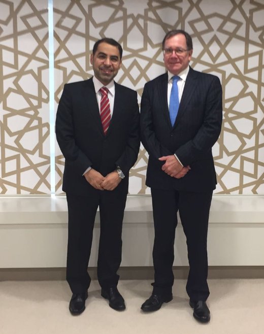 سفير #الامارات لدى #نيوزيلندا يستقبل معالي موري ماكولي عضو البرلمان وزير الخارجية السابق ويستعرض معه العلاقات الثنائية وسبل تعزيزها <a href="/MOFAUAE/">MoFA وزارة الخارجية</a>