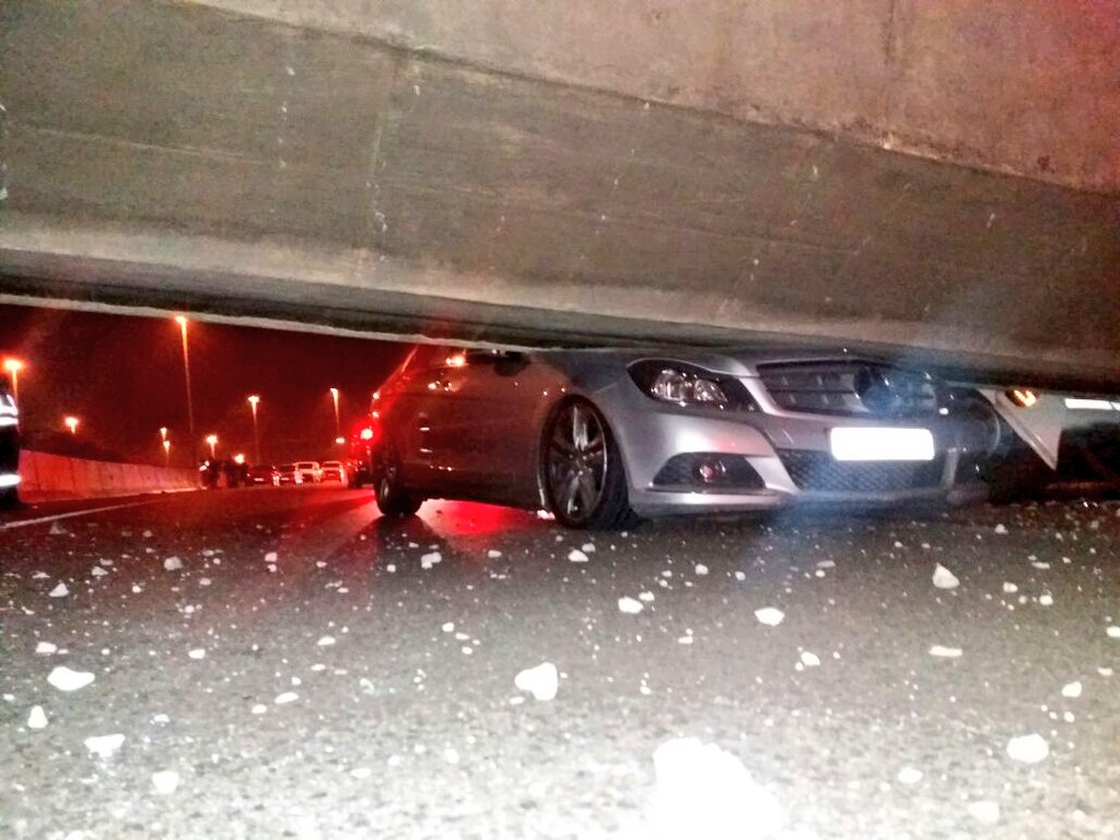 Netcare911 On Twitter N3 Bridge Collapse Female Passanger Extricated 