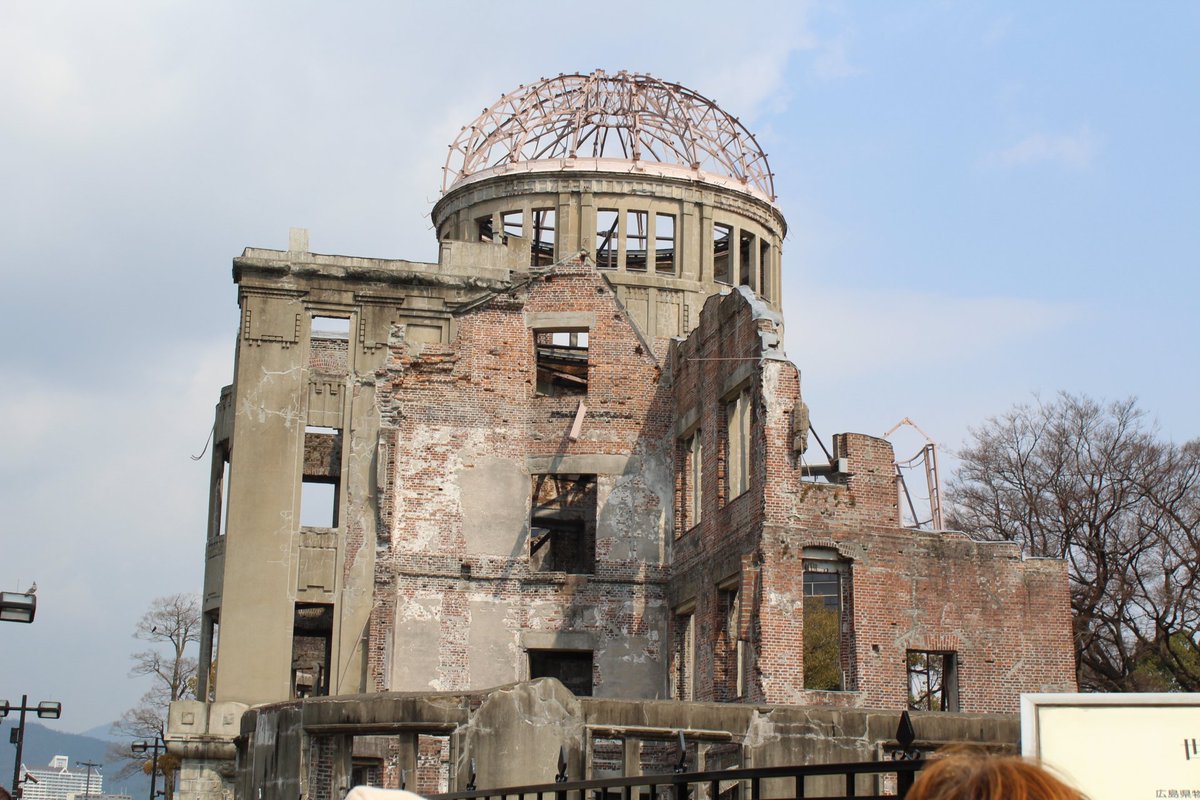 julzdamom's tweet photo. In Mar.Igot to visit Japan.I got to see 1 of 2 strctrs tht wr the only thngs lft stndng aftr atomic bomb.Do we rlly need 2 B reminded again? https://t.co/75RRGlhyW9