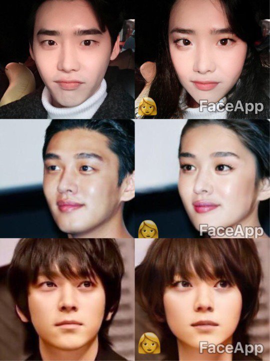 Using FaceApp's gender swap on celebrities
bit.ly/2vMzykU