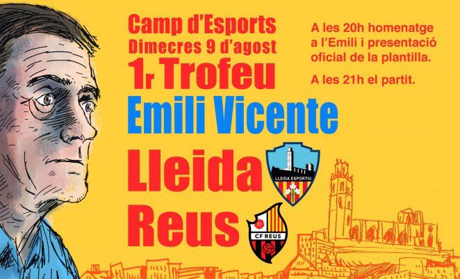 És avui
Rendirem homenatge a l'Emili de la millor manera que sabem, jugant a futbol
La seva #hayqueseguir la fem nostra, de tots