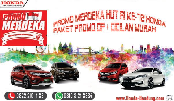 OtomotifBdg's tweet photo. Info #PromoHonda #DPRingan Bandung
Promo Merdeka Honda Bandung DP Mobil Murah
https://t.co/YlZyDBl04h https://t.co/pPpj8z5HAG