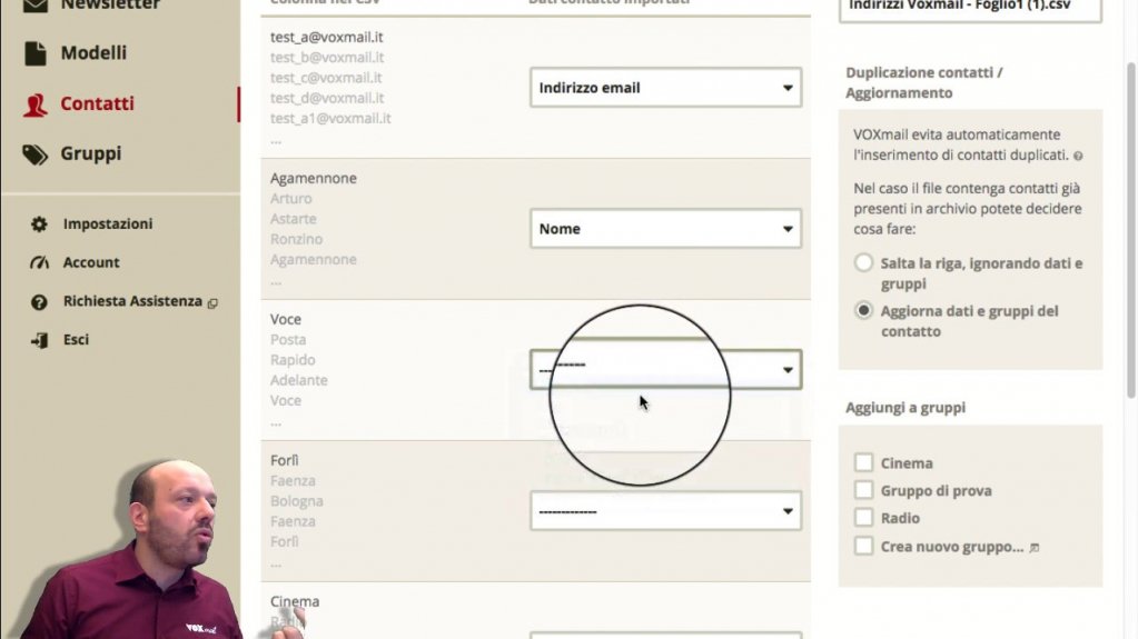I tutorial di VOXmail - [VOXmail] Tutorial Importazione Contatti
Scopriamo come importare i propri contatti, siano essi in un file Excel…