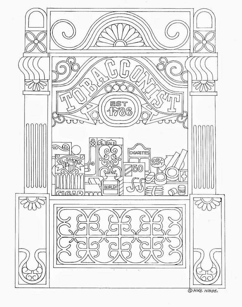 richards_ivan's tweet photo. Mike Hinge the artist illustrator would have been 86 years old today. #mikehine #tobacco  https://t.co/d57xiIfZfO https://t.co/5vwgbJlm1s