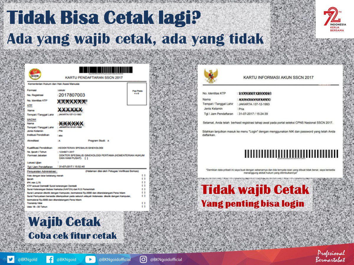 BKNgoid's tweet photo. #SobatBKN Ingat yang perlu dicetak hanya kartu pendaftaran registrasi online #tanyaBKN :) @cpnskumham2017 @MahkamahAgung @kempanrb https://t.co/KNVgwJKKak
