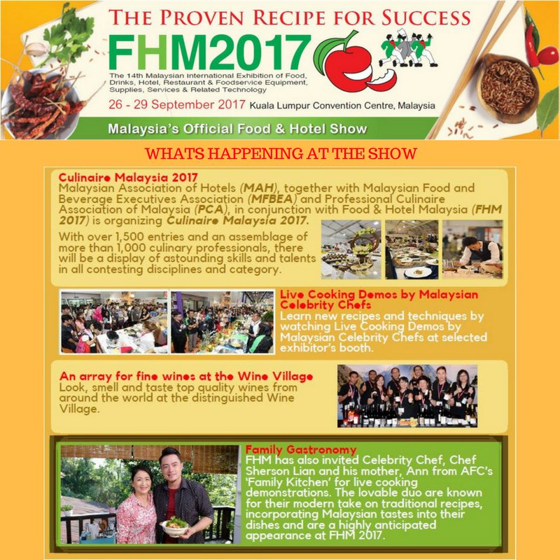 FoodHotelMsia's tweet photo. Whats happening at FHM 2017.
 #FHM2017 #food #hotel #malaysia #exhibition #conference https://t.co/PZgIAVBVFY