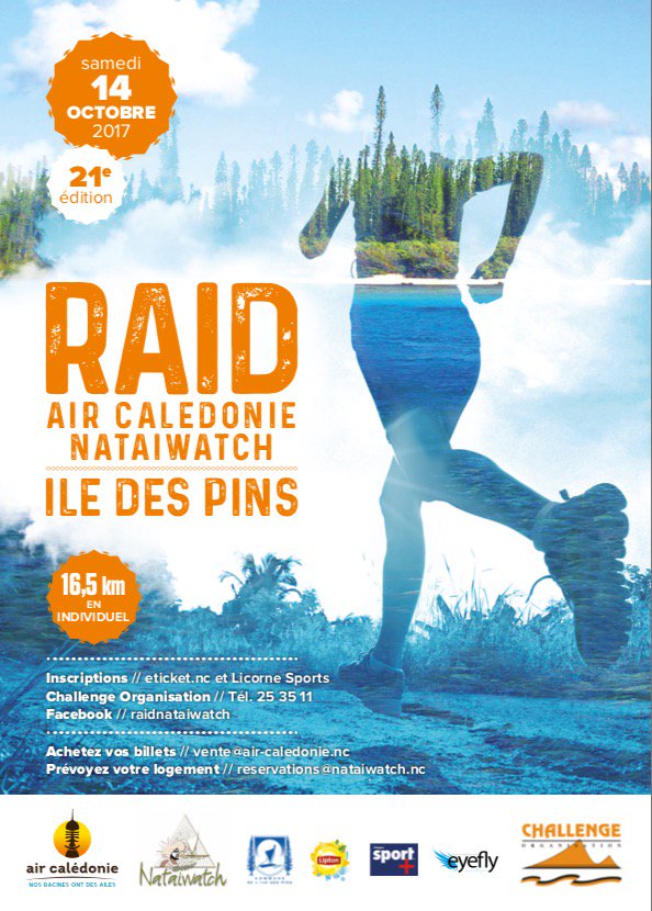 Pour info #soon #raidaircaledonienataiwatch #iledespins #nouvellecaledonie #trail