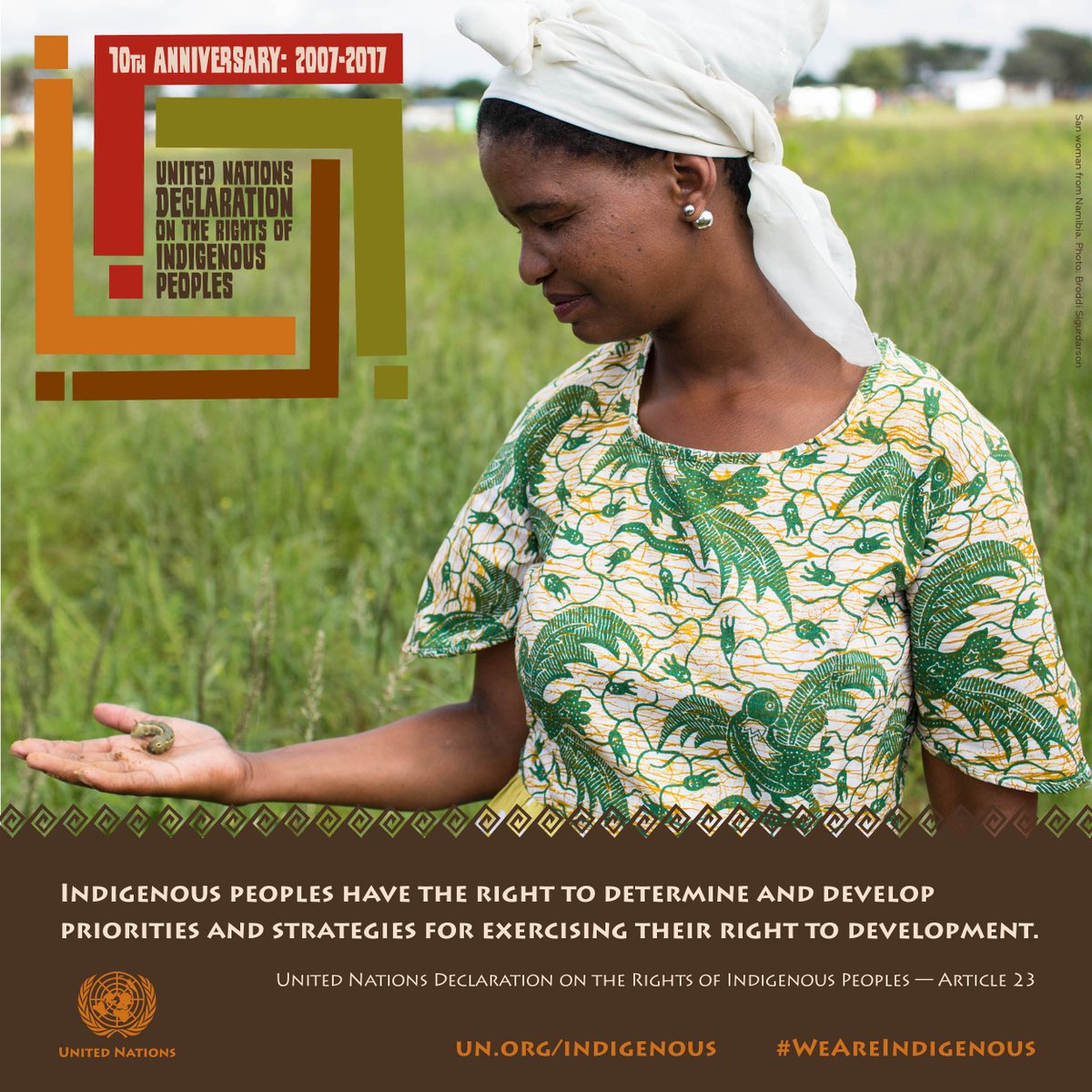 UNESCO's tweet image. Today we honour the rights of indigenous peoples &amp;amp; their unique contribution to peace and sus dvlp #WeAreIndigenous unesco.org/new/indigenous…