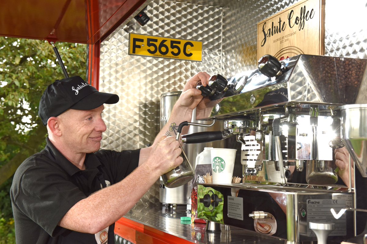 ForwardAssist1's tweet photo. Launch of Our @salutecoffee101 Coffee Truck #CommunityCafe #CoffeeVets @StarbucksUK @StarbucksEMEA https://t.co/6DLeemzsEo @unionjackclub https://t.co/V8YGCR1yai