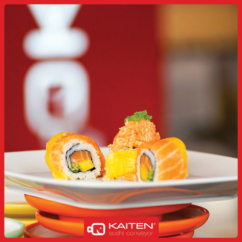 kaitenlb's tweet photo. Don't worry; we won't judge if you have three more rolls! #kaitenlb #japanesecuisine https://t.co/EyXKzWLZ7u