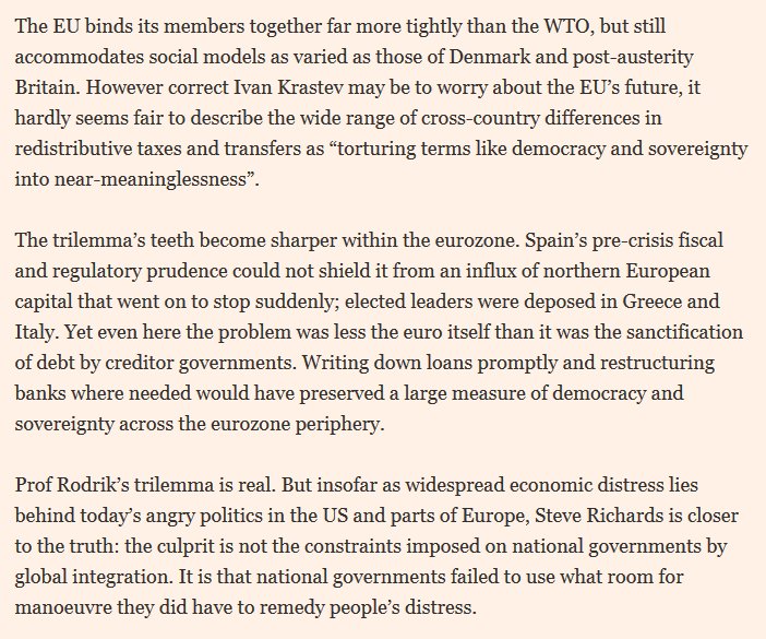 My letter/rant to the FT on the uses and misuses of globalisation and <a href="/rodrikdani/">Dani Rodrik</a>'s trilemma. ft.com/content/2d86a1…