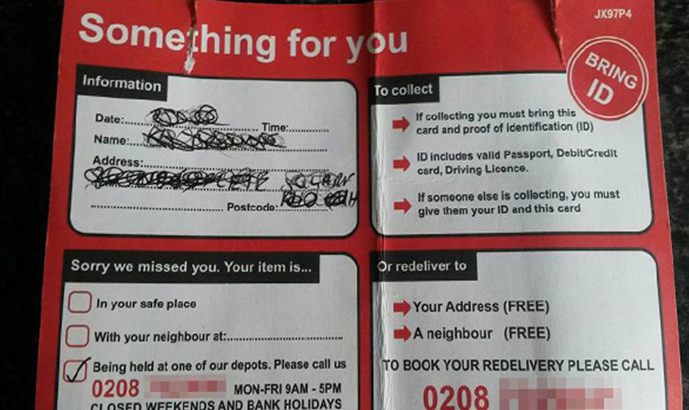 GedlingEye's tweet image. Beware if you receive one of these cards in #Gedling borough - it&apos;s a scam: wp.me/p640jq-2kb
