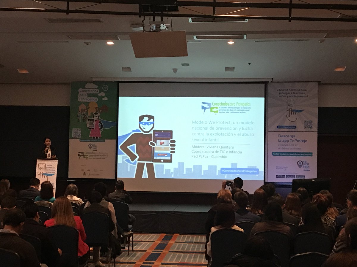 RedPaPaz's tweet photo. Panel Modelo We Protect, un modelo nacional d prevención y lucha contra la explotación y el abuso sexual infantil #ConectadosParaProtegerlos https://t.co/ixMPj8X0Nz
