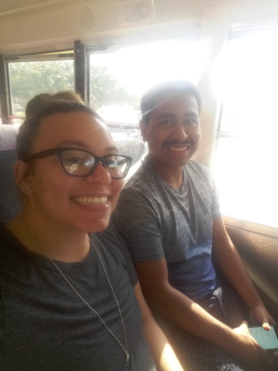 MissBirch's tweet photo. Nebraskaners getting the Alief tour! Here we go! #CollinsStrong @ExplorersCol https://t.co/Czb25zW0dN
