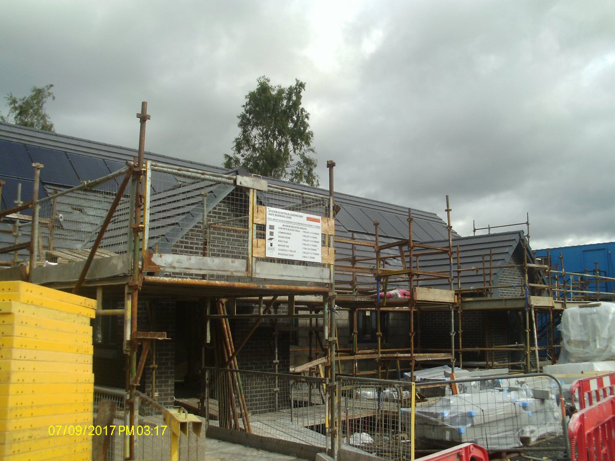 shadden_scott's tweet photo. After a morning in the office feels good to be back on a #construction #site #Affordablehomes #Forfar @AngusCouncil #timerframe #solarpanels https://t.co/YYzYgFh4RV