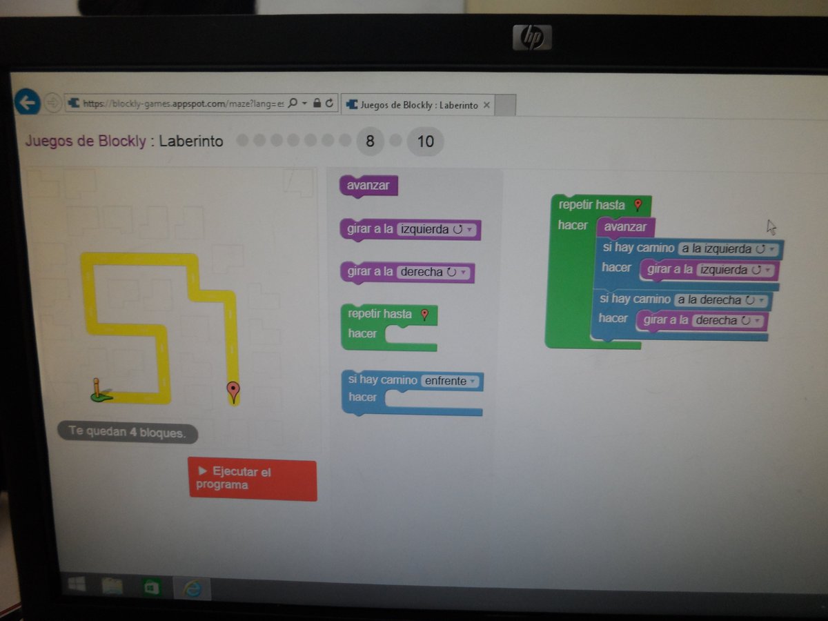 valentinaR292's tweet photo. resolviendo laberintos en
⚡️retos relampago⚡️
#blockygames
#lamagiaestaenvos
#creadoresdigitales2017
#conocimientoCTA https://t.co/IGL1S2iYoF
