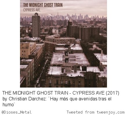 Dioses_Metal's tweet photo. https://t.co/2nICjSe87w #CriticasDDM #TheMidnightGhostTrain #CypressAVE @NapalmRecords #ChristianDarchez https://t.co/AtY8mfuelO