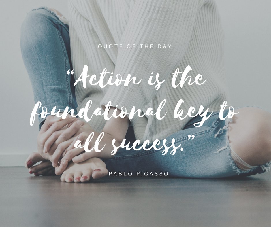 Hapers8's tweet photo. “Action is the foundational key to all success.” 👍
– Pablo Picasso https://t.co/z7J3Ls3yyV