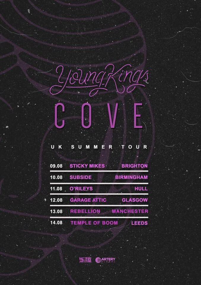 Our summer tour with @WEARECOVE starts today!