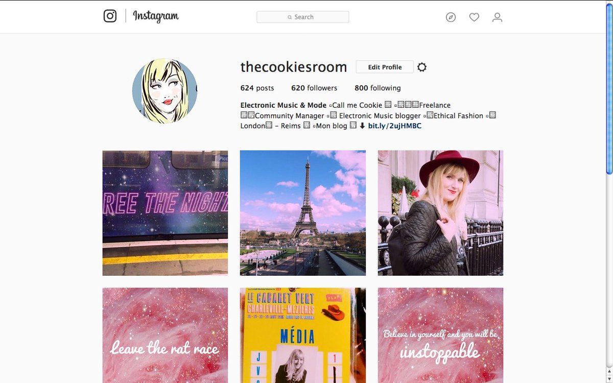 EmiCookie's tweet photo. Merci de me suivre sur Instagram !
#TheCookiesRoom #MusicBlogger #MadeinFrance https://t.co/KFnxddO6bA