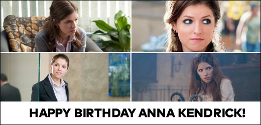 Happy Birthday Anna Kendrick! Hit Like if you can t wait for 