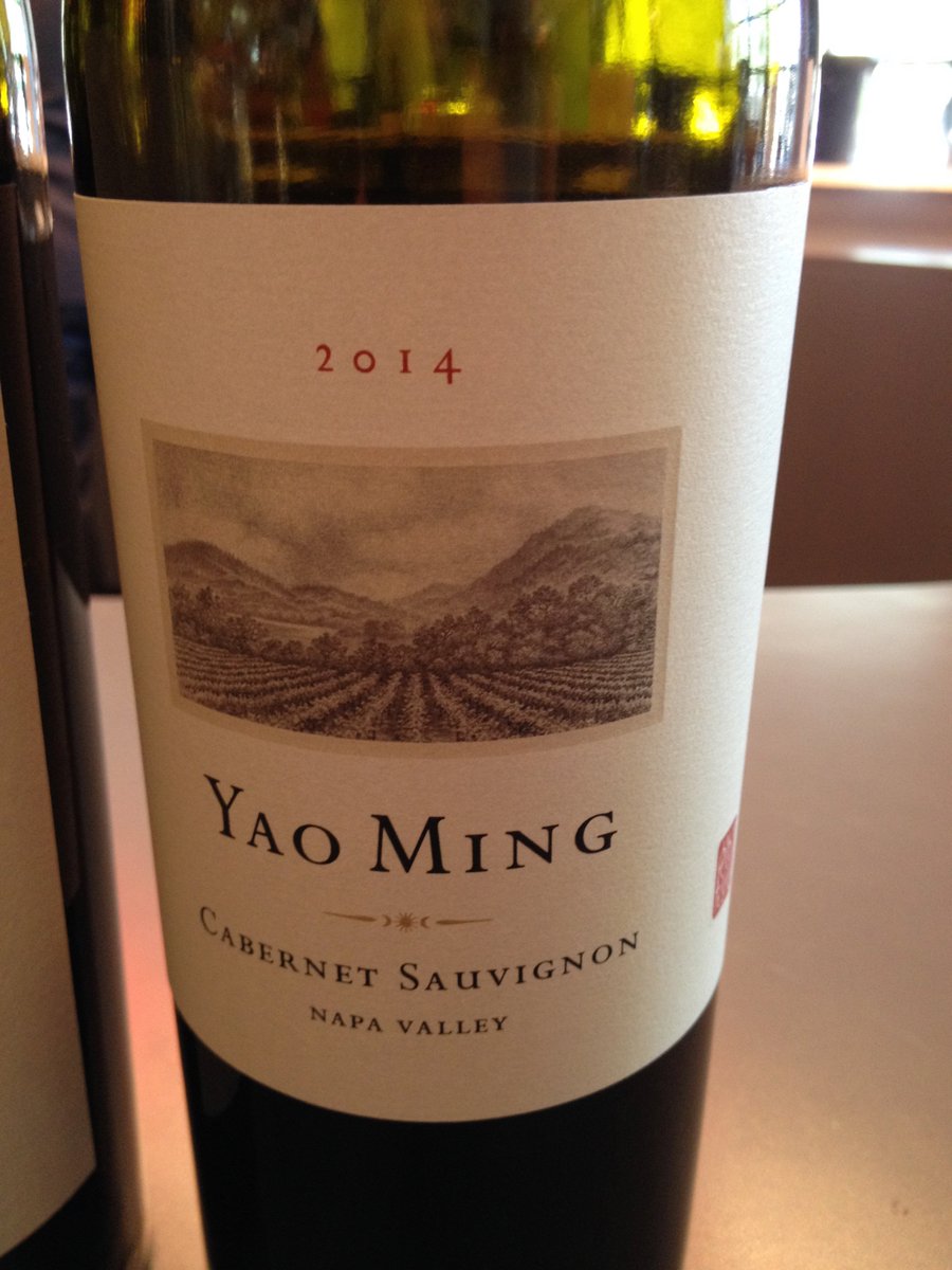 MikeKollin's tweet photo. I highly Recommend the 2014 or 2012 Yao Ming Family Reserve Cabernets
@YaoFamilyWines 
#wine
#love
#napa #napavalley https://t.co/WJRPTVCQGc