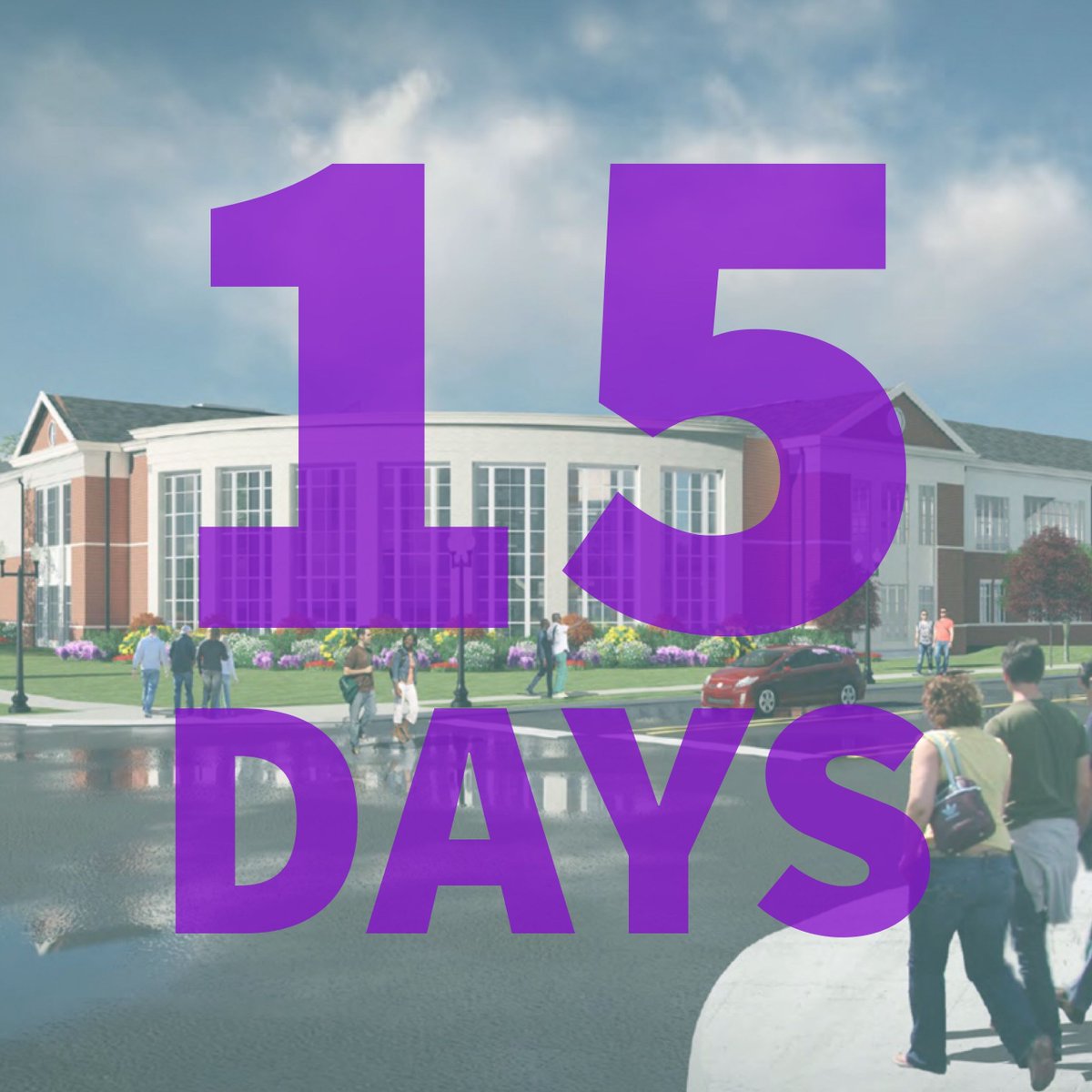 tennesseetech's tweet photo. 15 days until Great Move-In Day on Aug. 24! 🙌 Seen plans for the new Student Recreation Center? 👉https://t.co/RxxclIMdr9 #WingsUp https://t.co/E6BT13EXbu