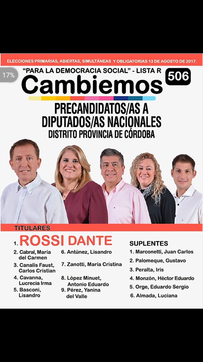 Lisandrobasco22's tweet photo. El voto que eligen los cordobeses este 13 de agosto.. https://t.co/K6ayQnAAoc