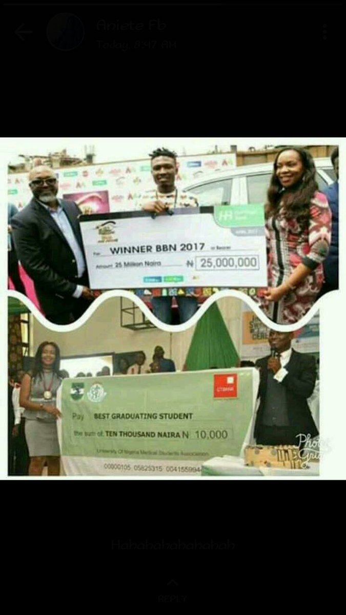 mmixbek's tweet photo. What ya fink of this? 🎓💰..@Gidi_Traffic @trafficbutter @Retweeting4Naij #graduate #Godhelpus #shitappens https://t.co/kRJe0AIGGX
