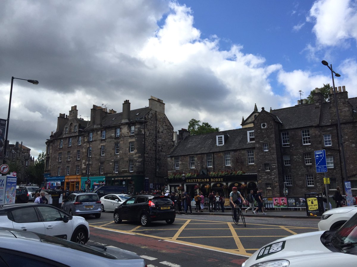 easternangles's tweet image. Another sunny @edfringe morning - on way to @Cvenues for @OTPProductions #typhoidmary ...