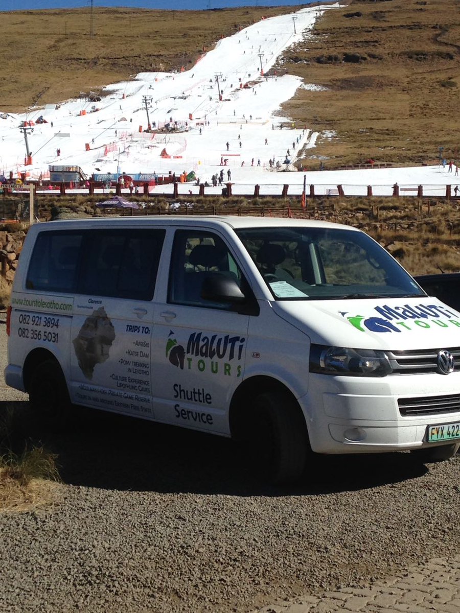 malutifootprin2's tweet photo. Join Maluti Tours for a trip up to Afriski....last Ski day 27th Aug for this season! Please check with us for availability on the shuttle. https://t.co/H7pb3iPv1O