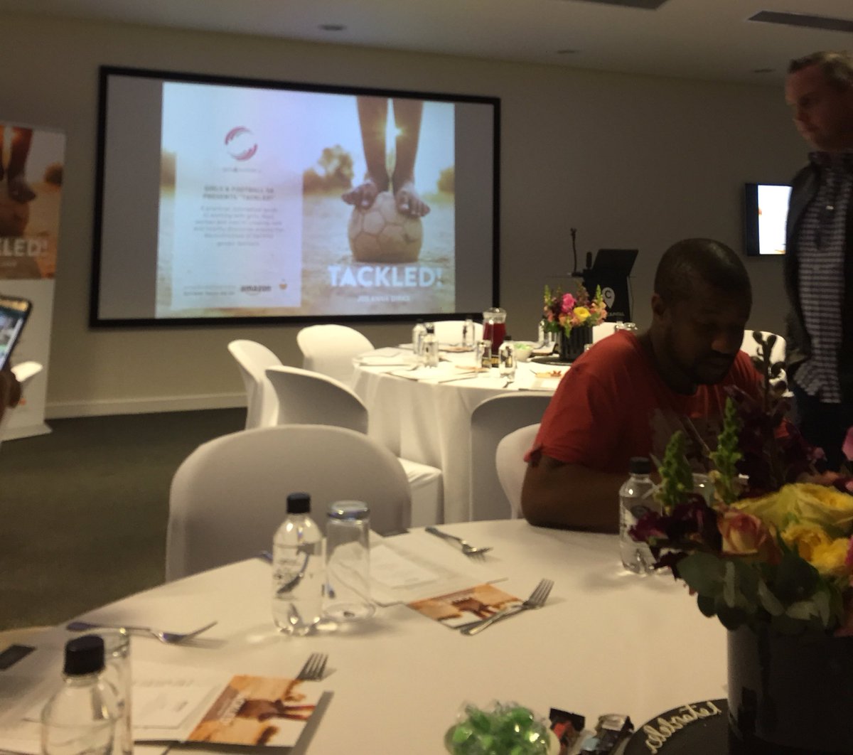 FrancoisLouw1's tweet photo. Waiting for the #Tackled!Booklaunch https://t.co/TVfYjuBRZS