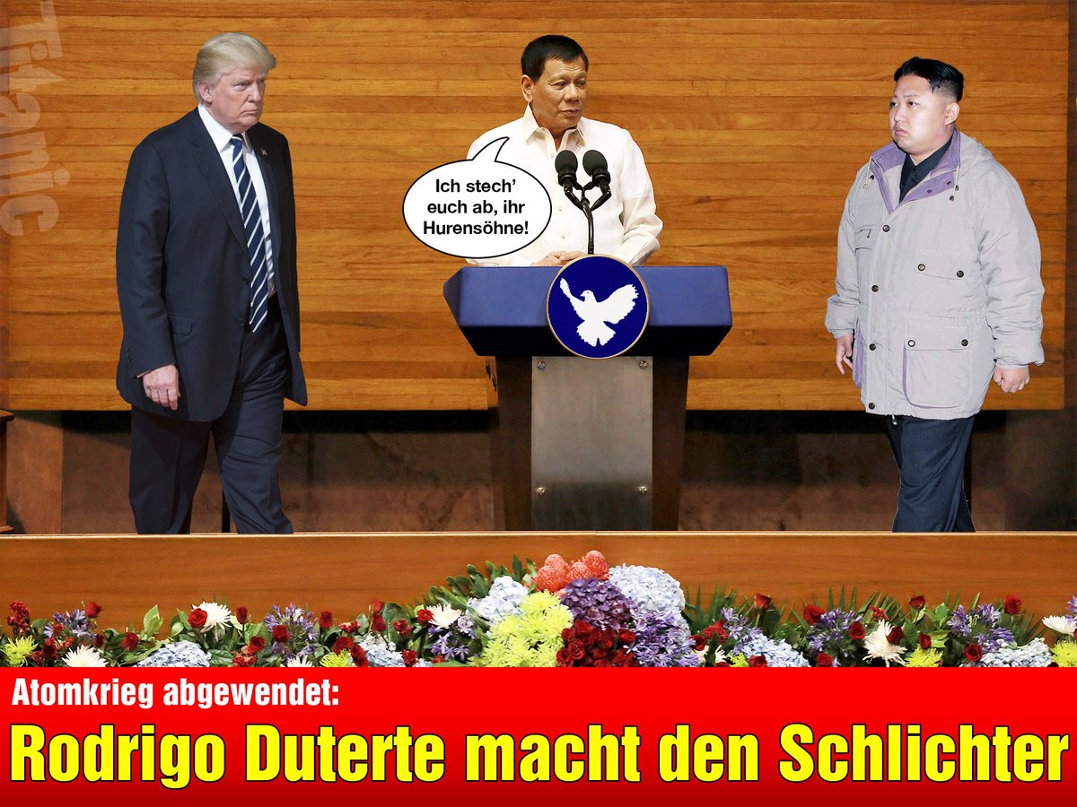 titanic's tweet image. Treffen sich drei Staatsmänner ...

Bis zum Weltuntergang gute Lektüre: titanic-magazin.de/abo