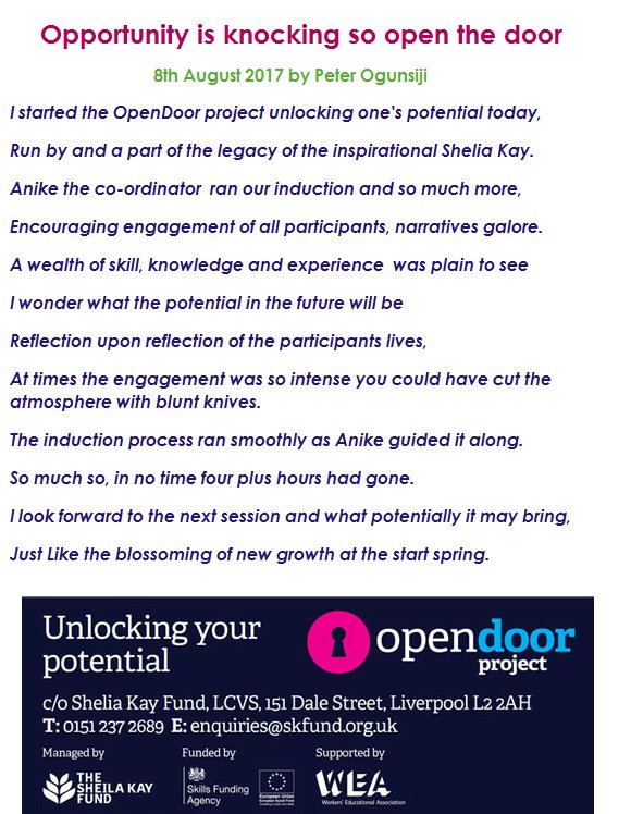 sheilakayfund's tweet image. Motivated to change our #evaluationforms to encourage creative ways for people to share their experiences. Thank you Peter for your #poem