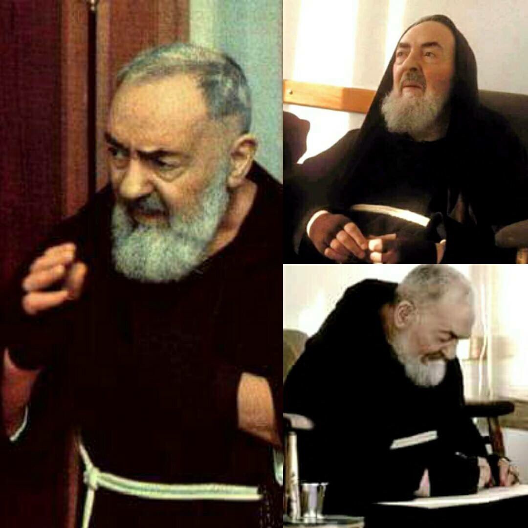 sanpadrepio's tweet photo. Hijo , que María convierta en gozo todos los dolores de tu vida. PADRE PIO   Paz y bien en este nuevo día ! https://t.co/C6KQMB8Zh0