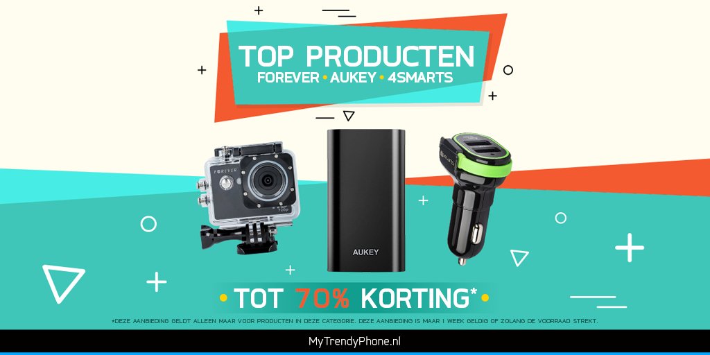 MyTrendyPhoneNL's tweet photo. Tot 70% korting op Forever, Aukey en 4smarts producten, wees er snel bij!
https://t.co/vutKVMeXro https://t.co/mojzDqqiJD