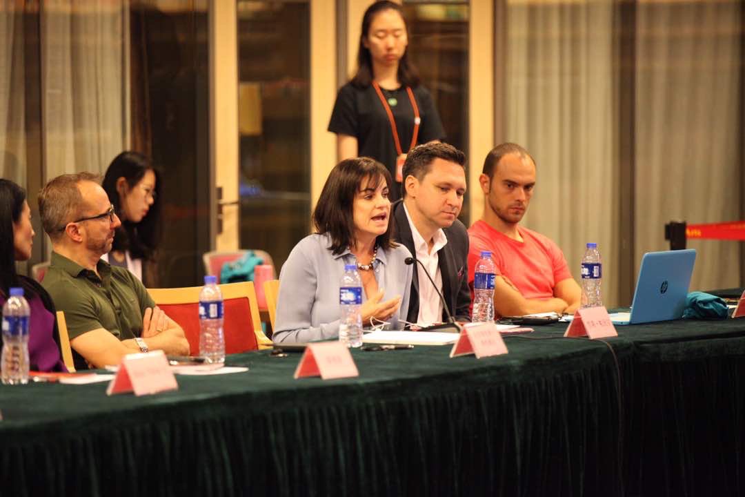 PrixdeLausanne's tweet photo. CEO & Art. Dir. of the #@PrixdeLausanne #ShellyPower participated today to the 4th #IBCC 's Dialogue Summit in #Beijing Photos ©ChenYilu https://t.co/4P2BffytA6