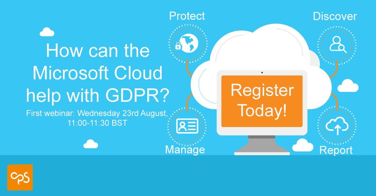 CPS_Solutions's tweet image. Our first #free #GDPR webinar is on 23rd August 11:00 - 11:30. Have you reserved your space ? - bit.ly/2vEeYUb
#dataprotection