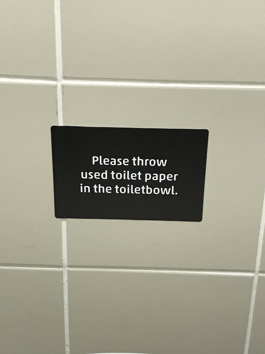 Was there some other option? Perhaps draping it over the handle as decor? Oddities at #WorldCon75