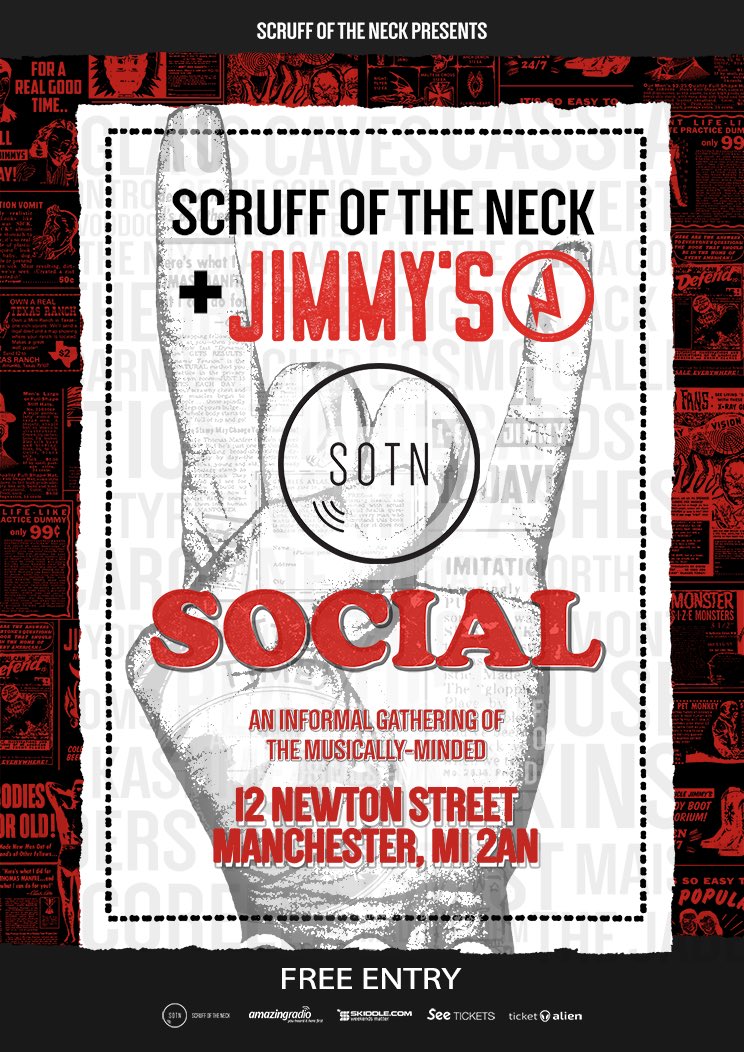 scruffoftheneck's tweet image. Beauty is in the eye of the beer holder, so get yourselves down to @jimmys_nq for the Scruff of the Neck Social tonight