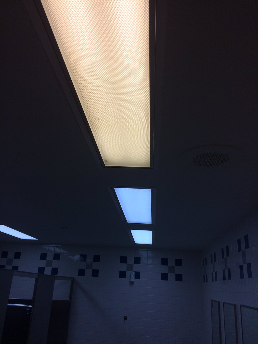 Willoughby getting new restroom lights #bling #shiny @cat10jill <a href="/ginasullivan25/">Gina Sullivan</a>
