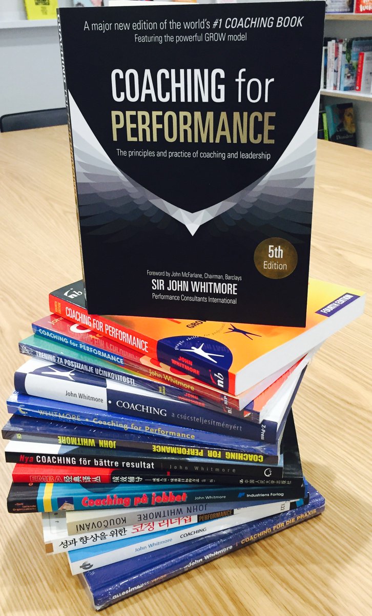 PerformanceCons's tweet photo. Advanced copies of the new edition of Coaching for Performance have arrived and soon to be in 20 languages! https://t.co/oKrg5O4Kmz https://t.co/YcZdduAvqa