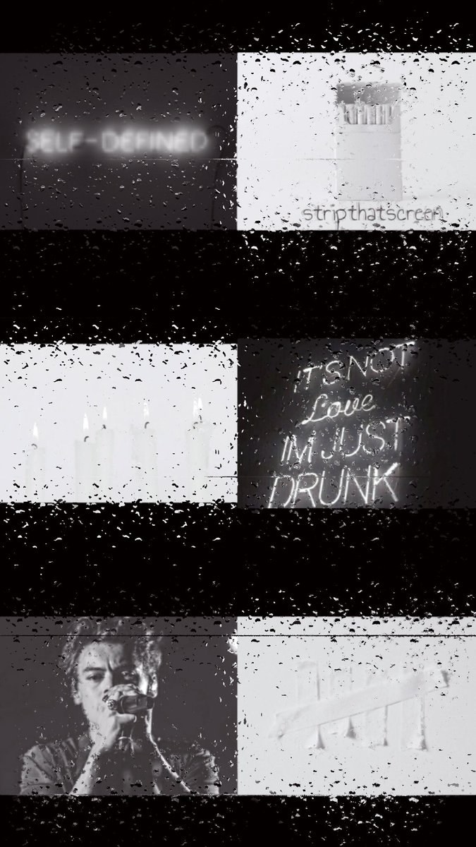 stripthatscreen's tweet image. Black/White Harry Raindrop's-Lockscreen! 

#Harry @Harry_Styles 
-lisa