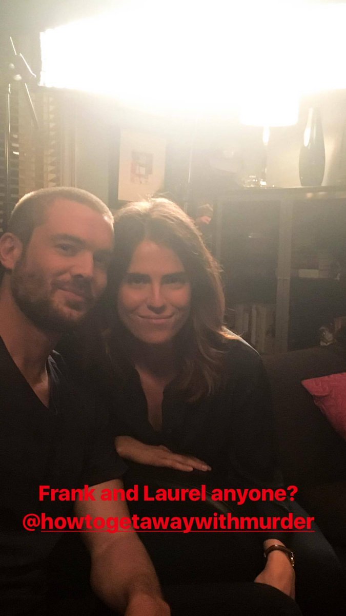 HTGAWMFrance's tweet photo. Charlie et Karla sur le tournage de la saison 4 #HTGAWM https://t.co/2br9cgtuaC