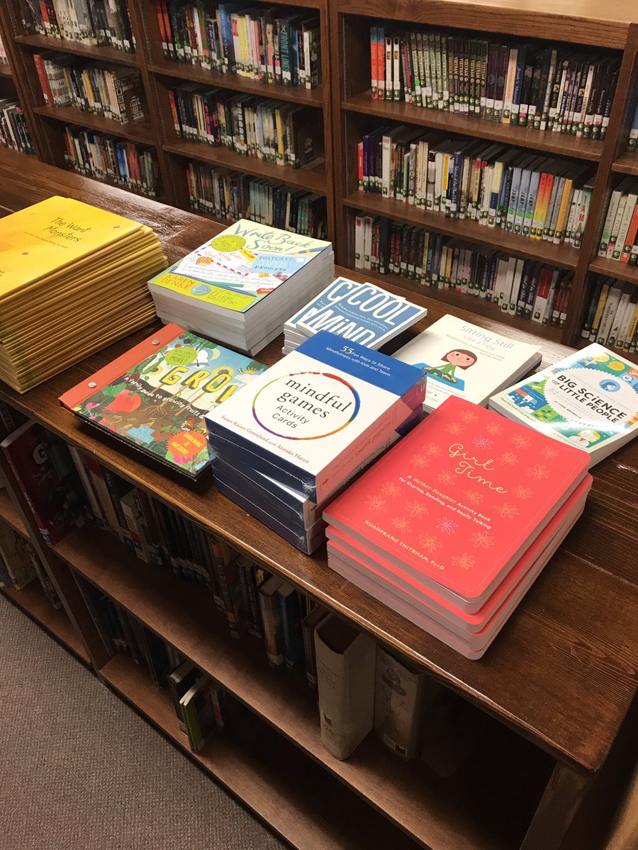 RMHSLibrary's tweet photo. Huge S/O to @ShambhalaPubs for these great additions to our library!  #hornetpride https://t.co/1YdzBwJYnd