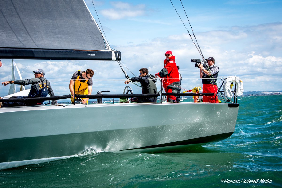HCMedia1's tweet photo. Delighted to welcome an onboard reporter from @IMG onboard @YachtMaverick for the @RORCRacing #fastnet2017 for the Spirit of Yachting series https://t.co/afSSYxw1A8