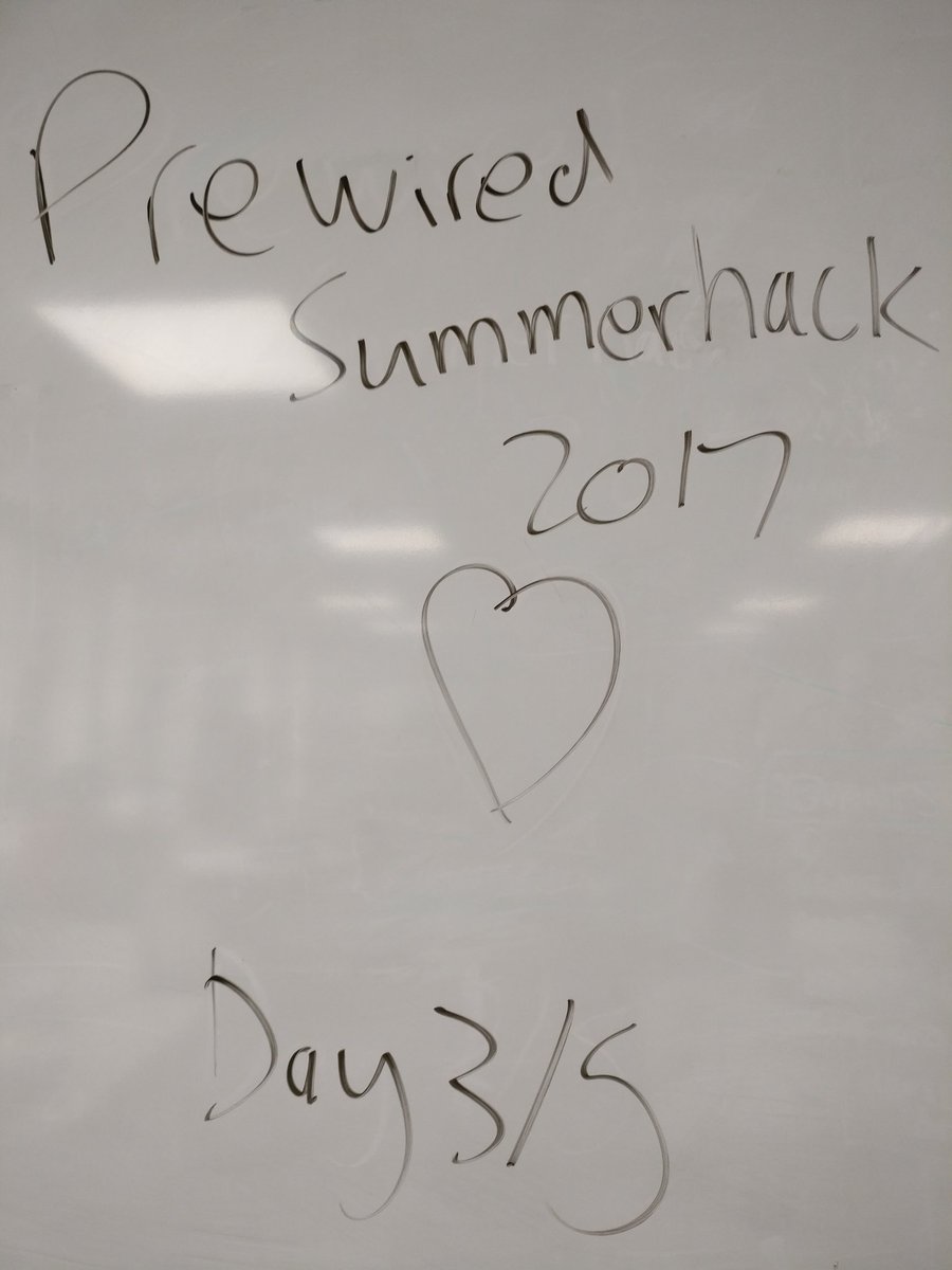 FredaOByrne's tweet photo. Team challenges, self education, project design & management, mentoring - adds up to an amazing @Prewired #SummerHack2017 @hubmum @scharlau https://t.co/X2aDa3UnVP
