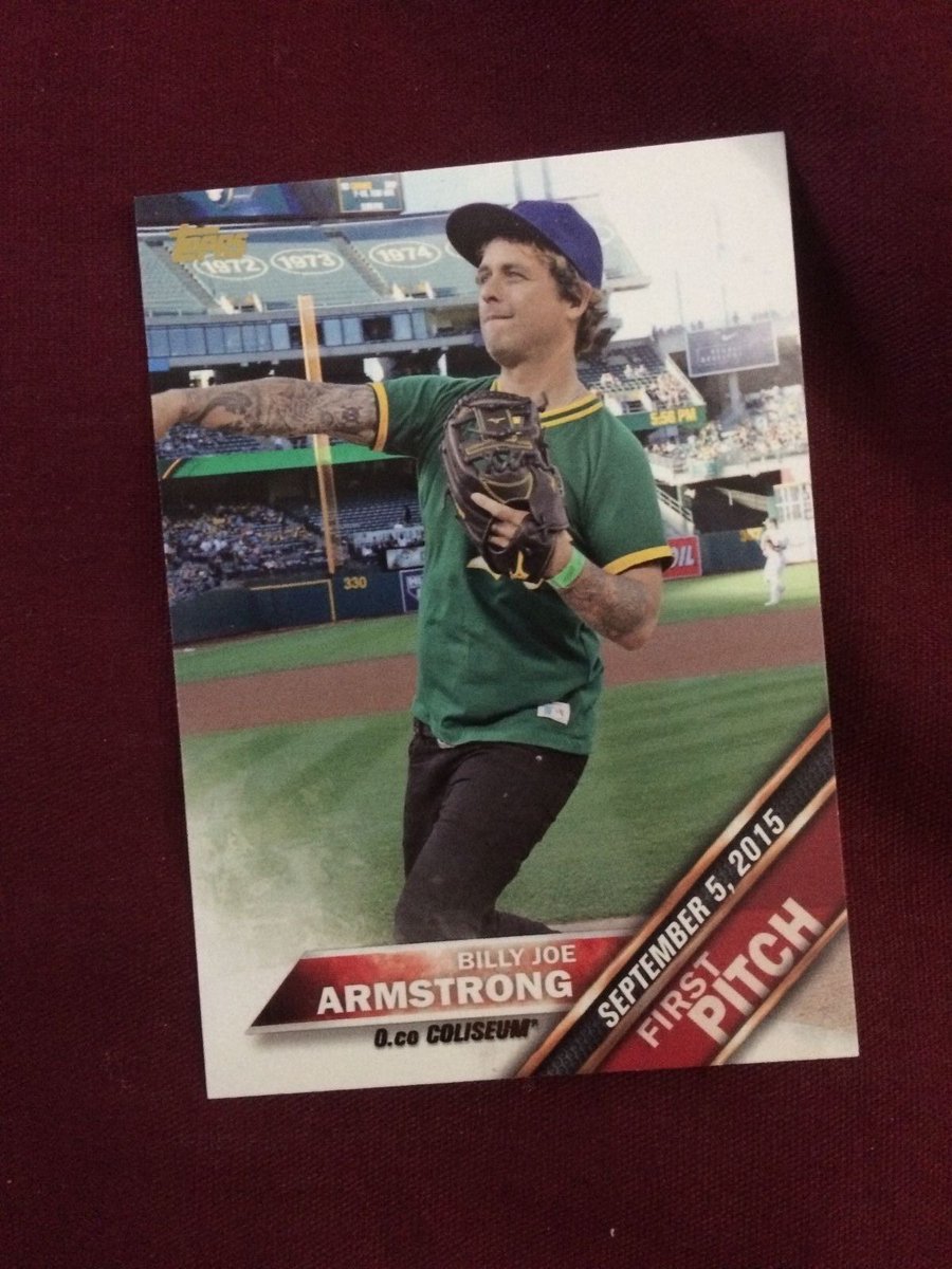 GDMerch's tweet image. Billie Joe Armstrong Baseball Card RARE
bit.ly/2fsdzJT
#greenday #billiejoearmstrong #mikedirnt #trecool #revolutionradio #revrad