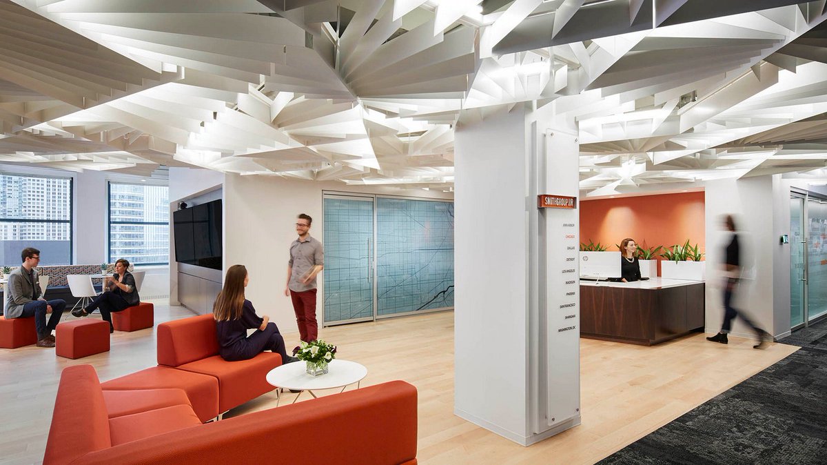 What's your workstyle &amp; how does it affect your office design? This IL firm put that to the test, #officedesign, hubs.ly/H08hzGc0