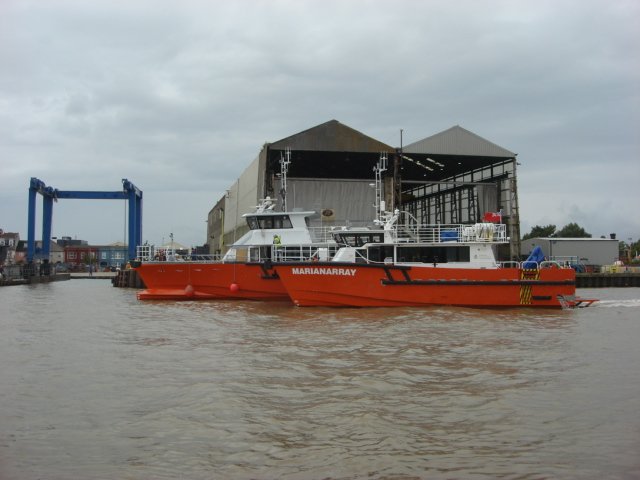 minerva_tec's tweet photo. #Marrianarray helping launch #MTSLFalcon this morning. Thanks to all the crews and everyone @AlicatWorkboats https://t.co/xo57OUtmkl